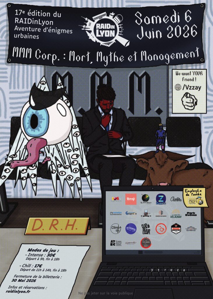 RaidInLyon Affiche2026 Enigme 1
